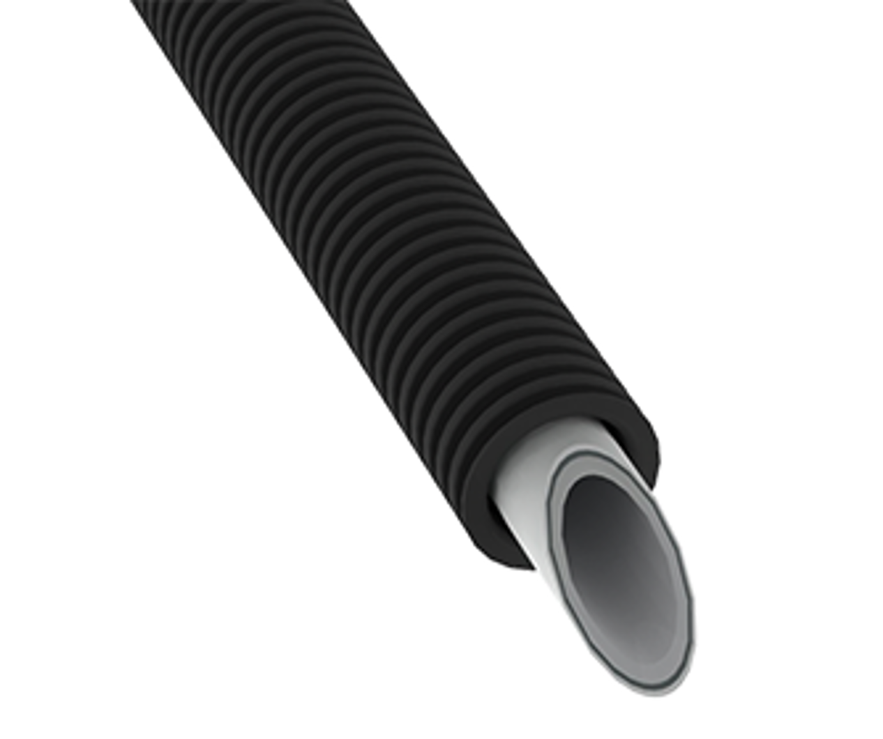 AluComposite putki suojaputkessa 32x3, 50 m