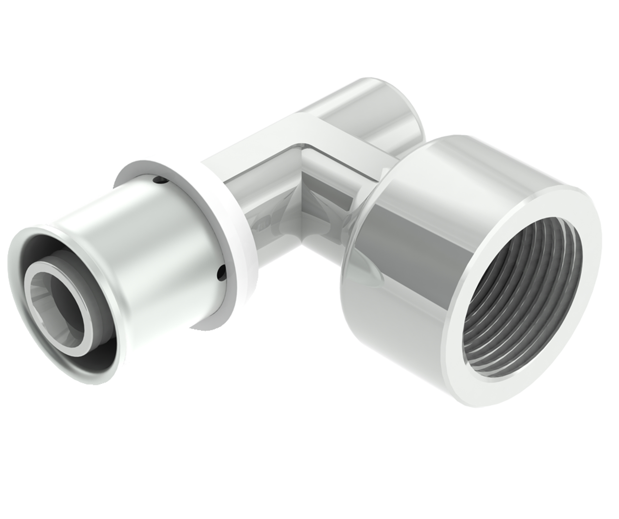Kulmaliitin sisäkierteellä 20 mm - 3/4"